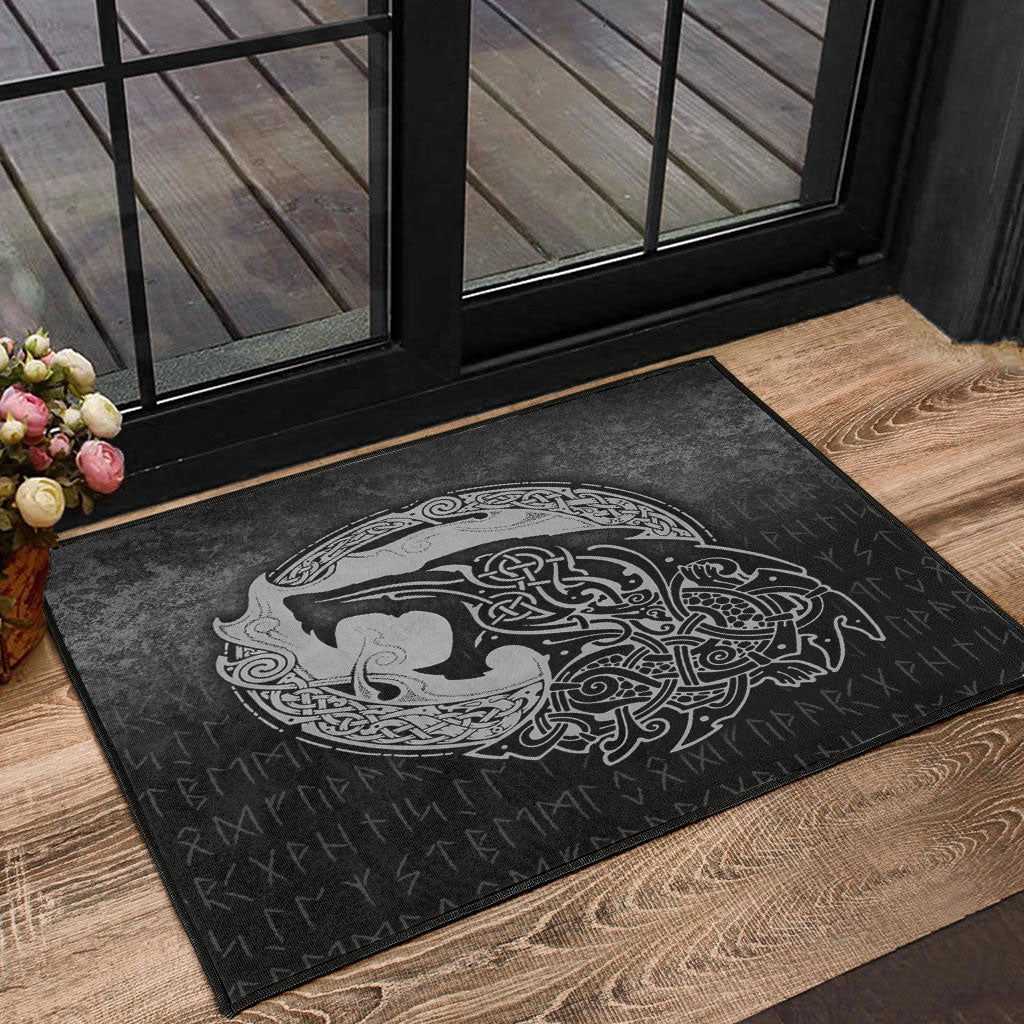 viking-door-mat-fenrir-viking-3d-tattoo-special-version-door-mat