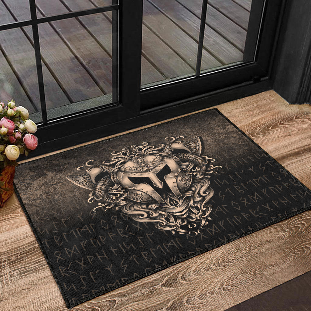 viking-door-mat-the-armor-of-viking-gold-version-door-mat