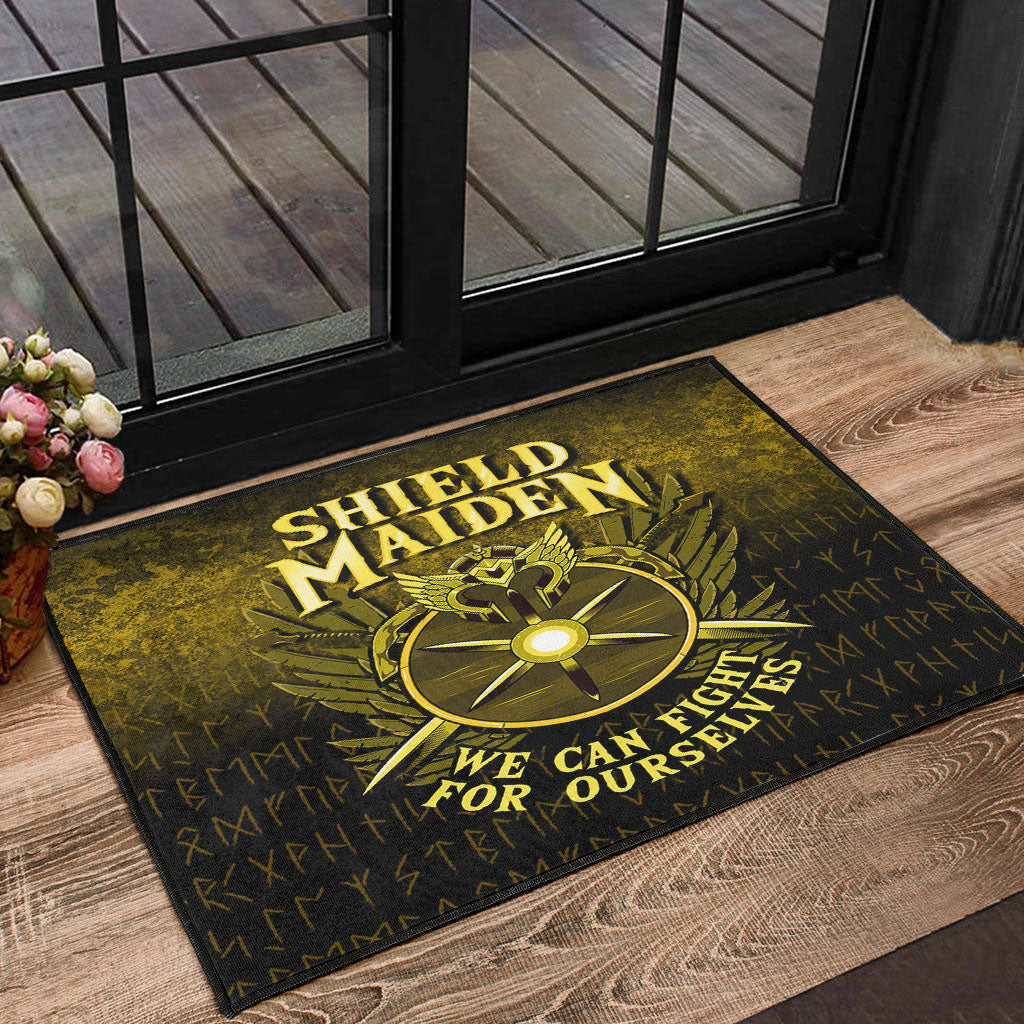 viking-door-mat-shield-maiden-we-can-fight-for-ourselves-door-mat
