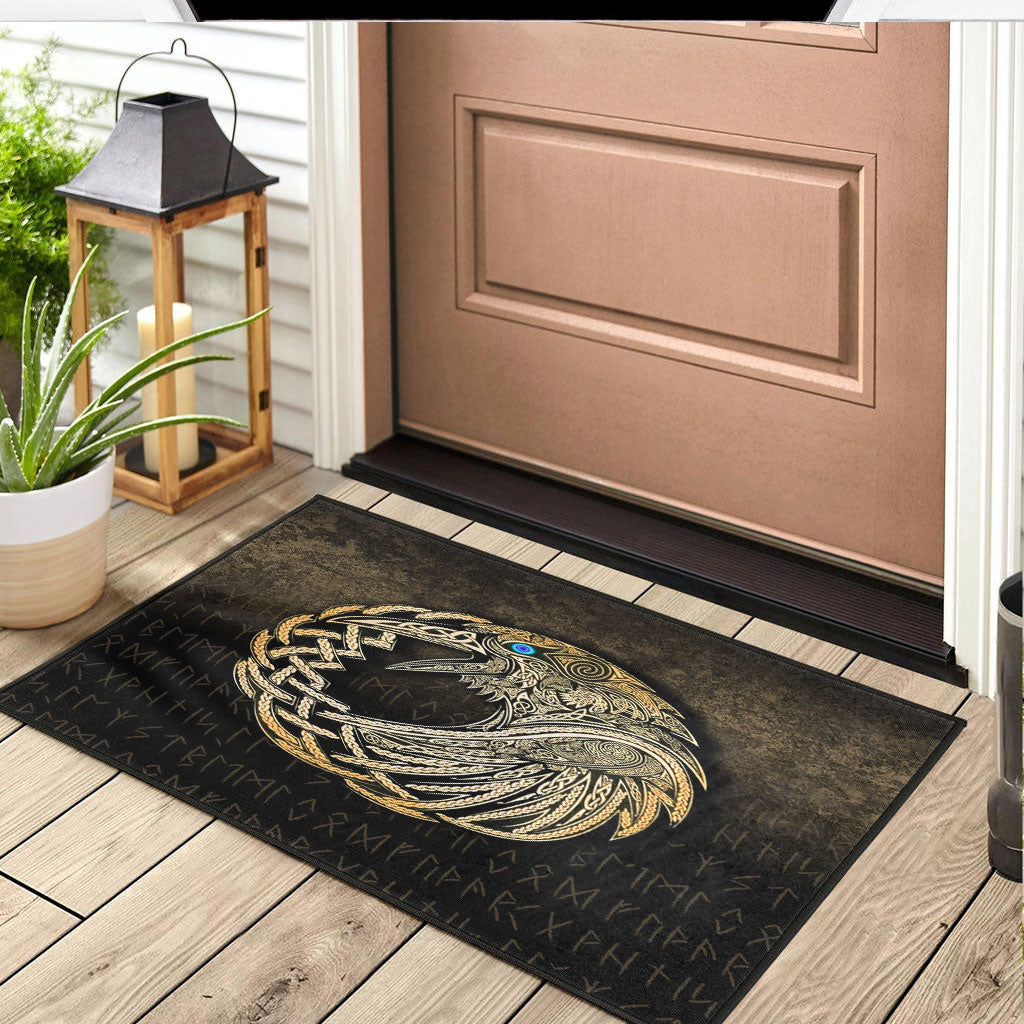 viking-door-mat-vikings-raven-gold-version-door-mat
