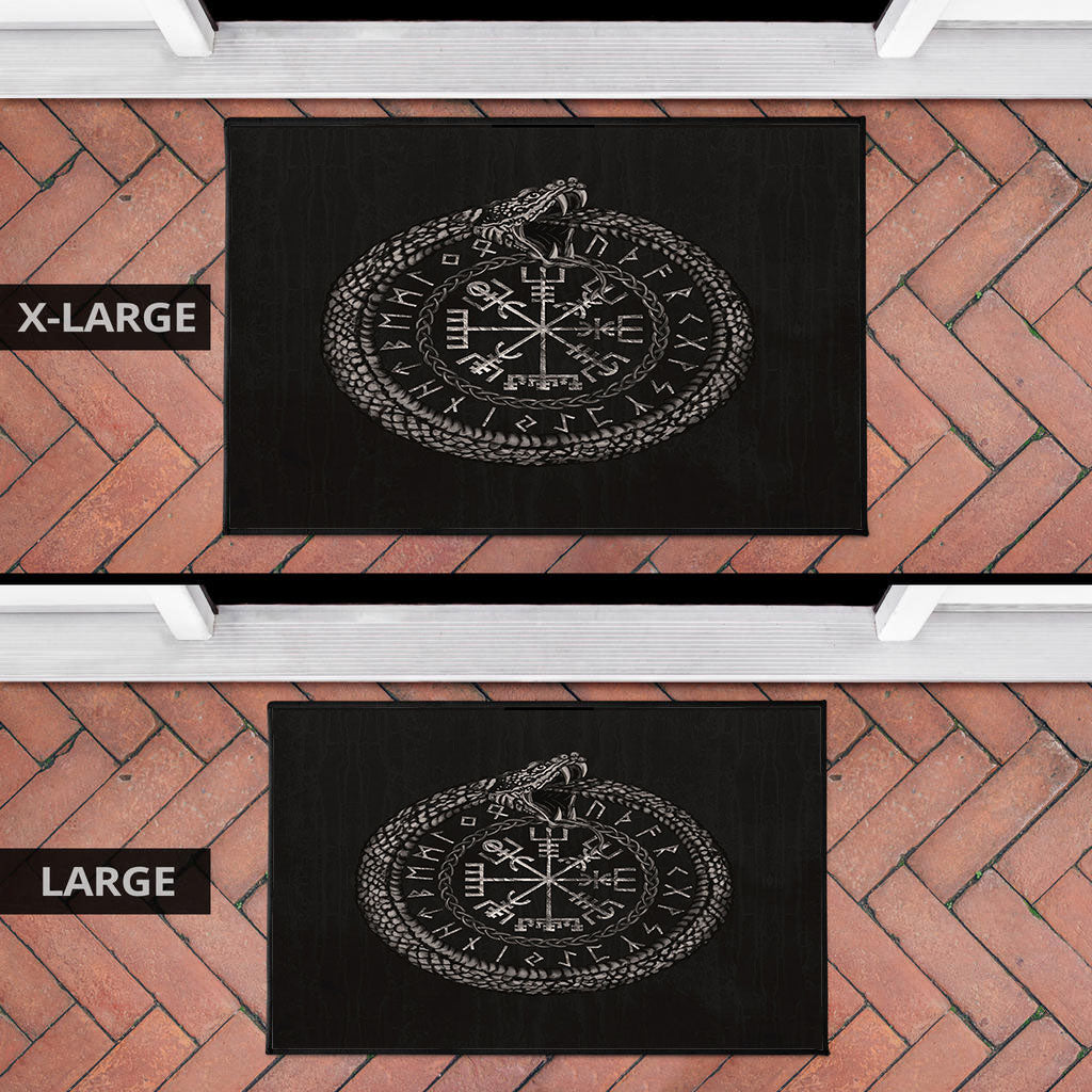 viking-door-mat-viking-vegvisir-with-ouroboros-and-runes-door-mat