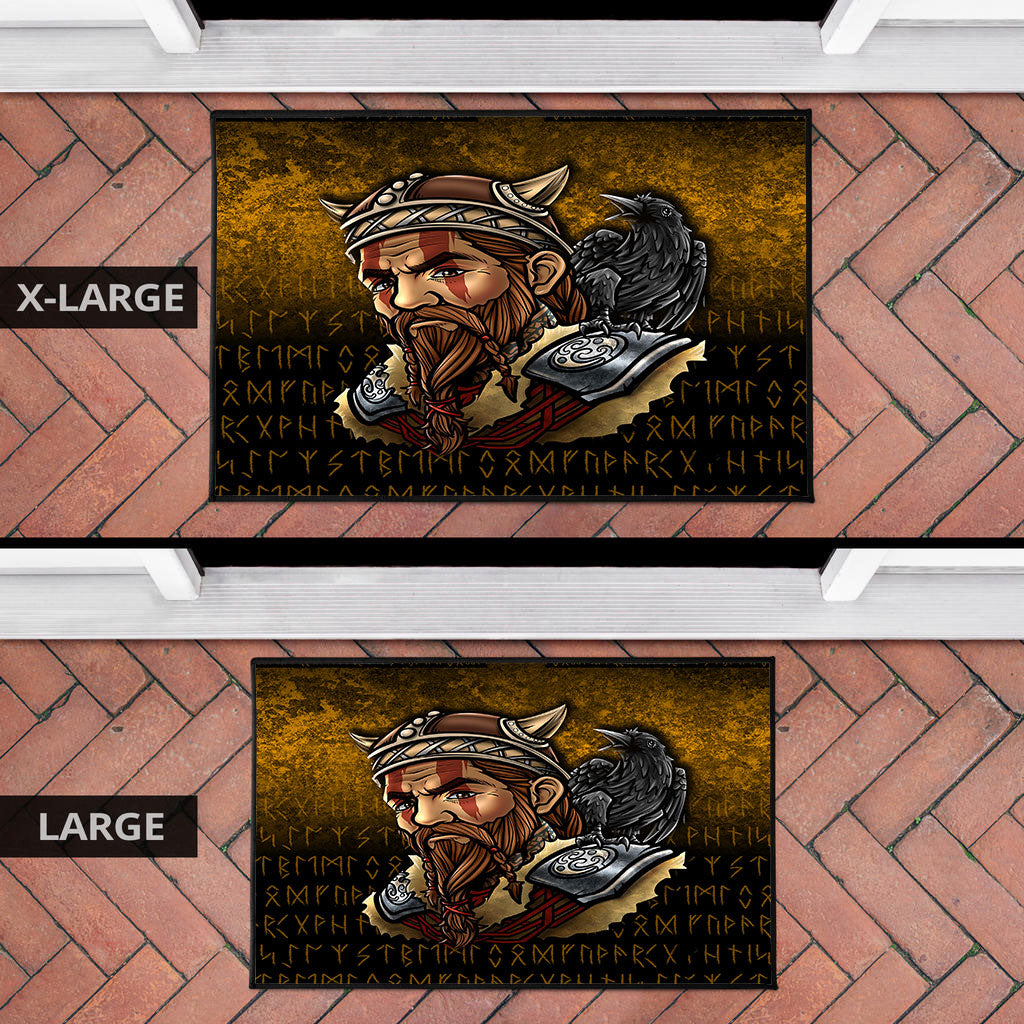 viking-door-mat-viking-warrior-odin-valhalla-raven-door-mat