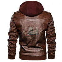 Viking Drakkar Asgard Leather Jacket RLT12 - Wonder Print Shop