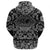 Viking Hoodie Drakkar In Circle Of Ancient with Bandana Paisley Style RLT12 - Wonder Print Shop