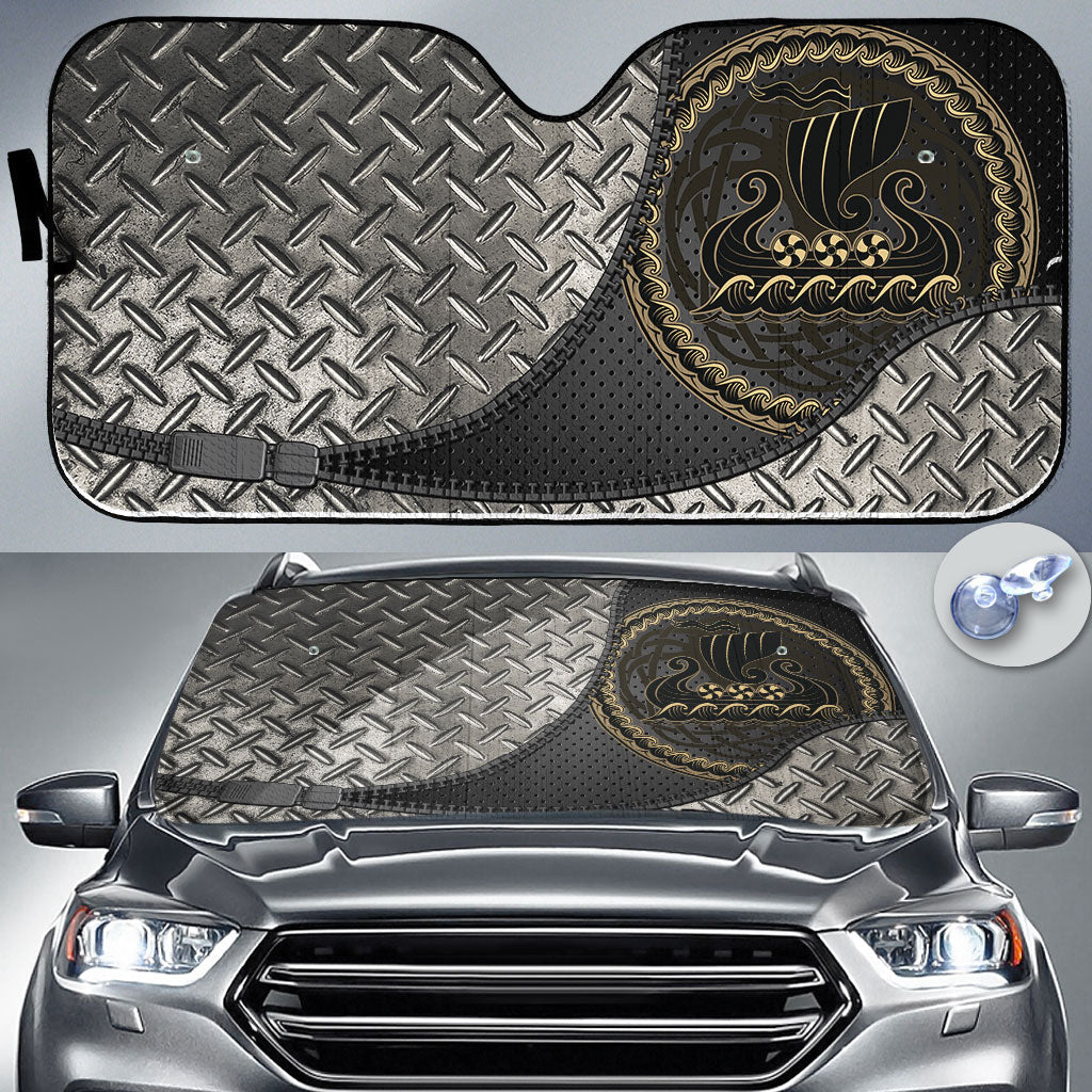 viking-auto-sun-shades-drakkar-ship-sailing-on-the-stormy-sea-auto-sun-shades