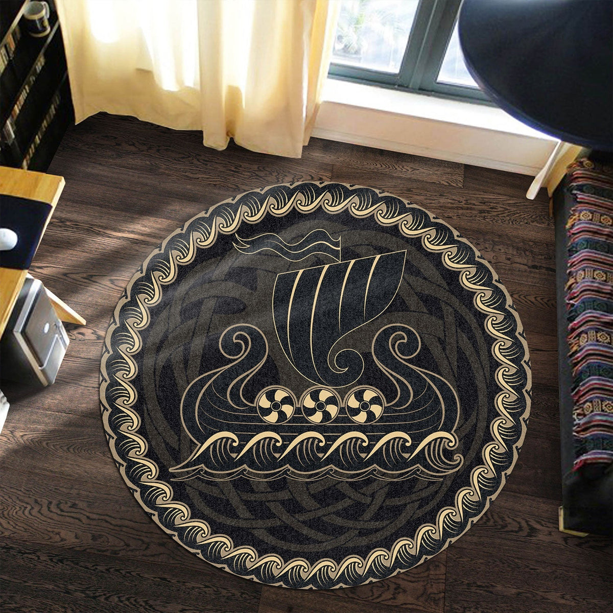 viking-carpet-drakkar-ship-sailing-on-the-stormy-sea-round-carpet
