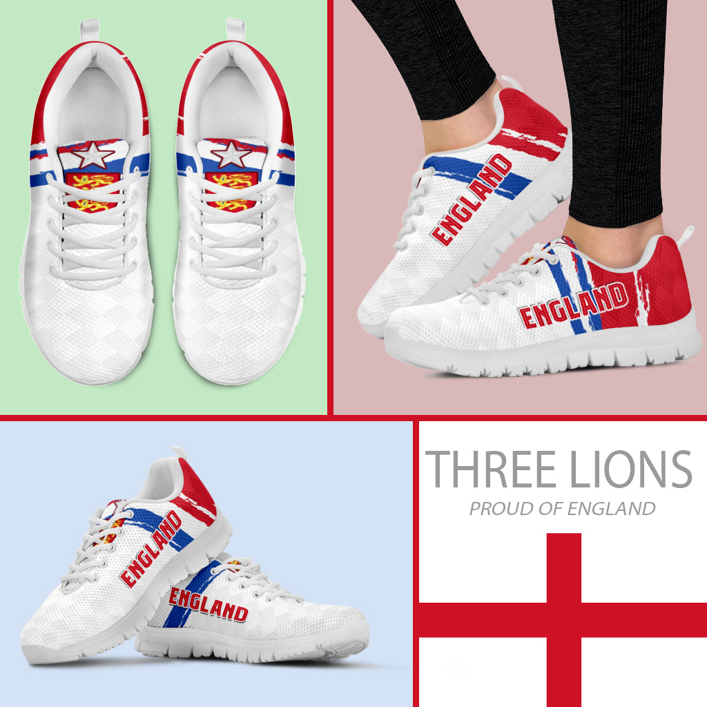 England Football Sneakers - Come on England LT13 - Wonder Print Shop