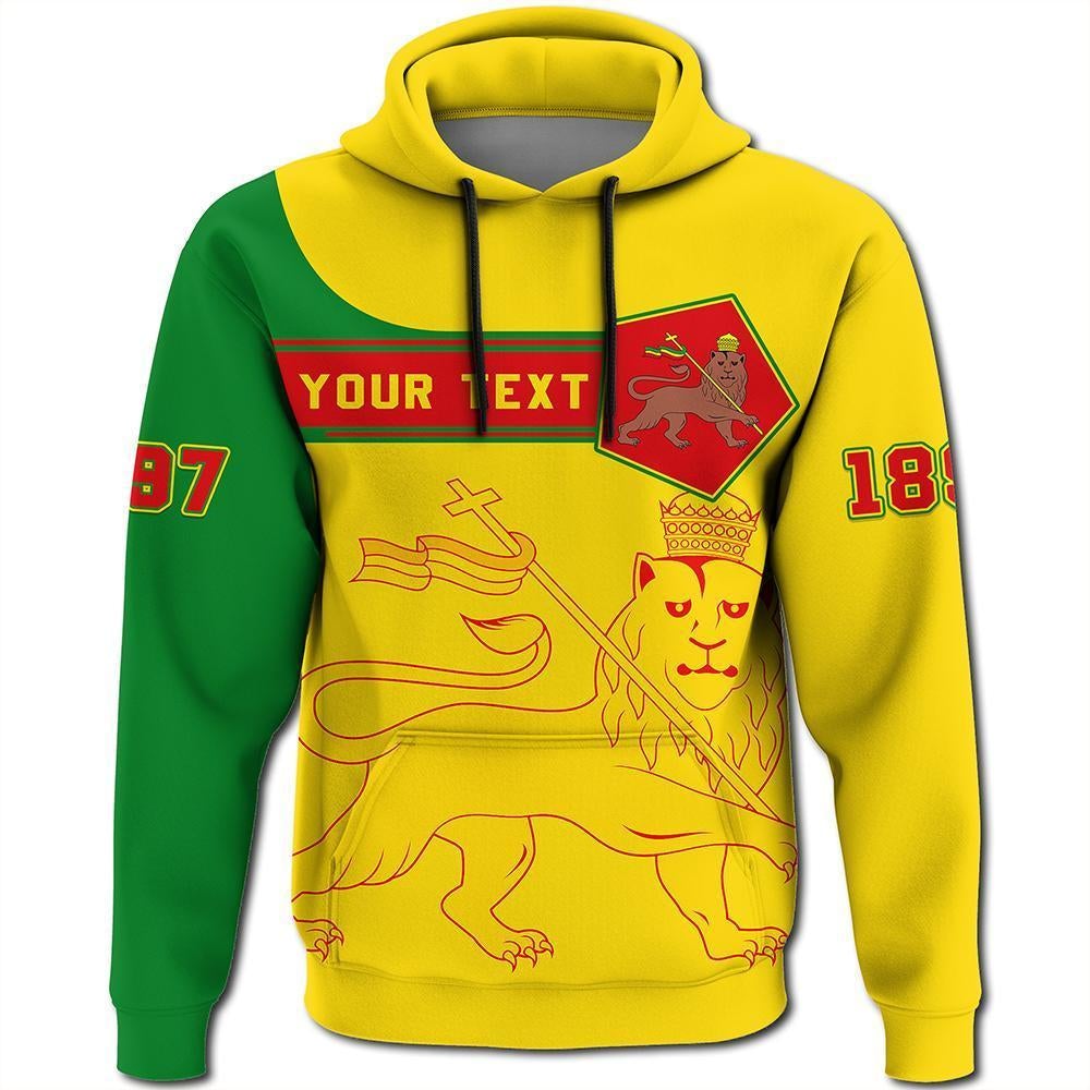 Custom Viking Hoodie - Ethiopia Pullover Pentagon Style - Wonder Print Shop