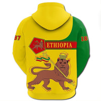 Custom Viking Hoodie - Ethiopia Pullover Pentagon Style - Wonder Print Shop