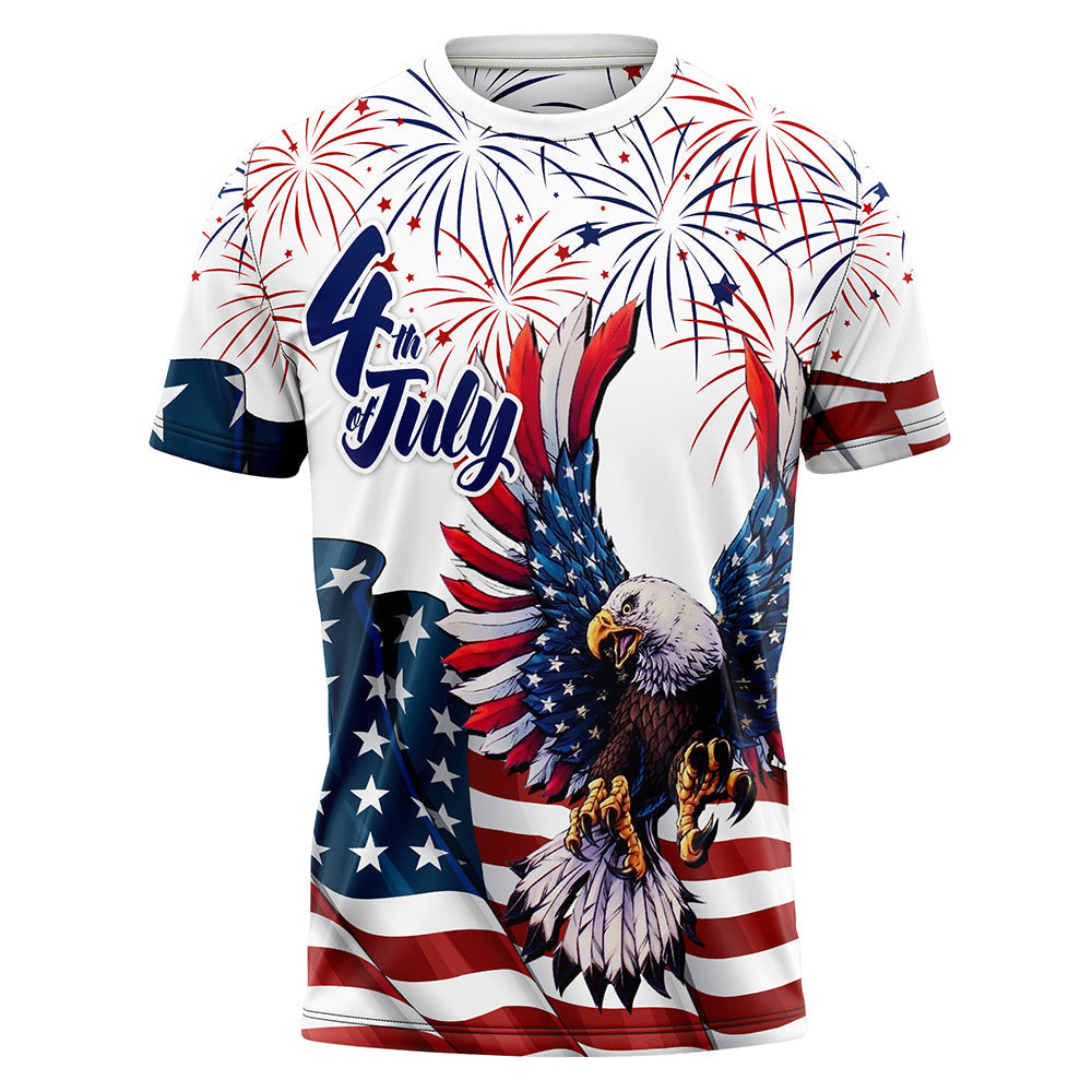 American Eagle Independence T Shirt RLT12 - Wonder Print Shop