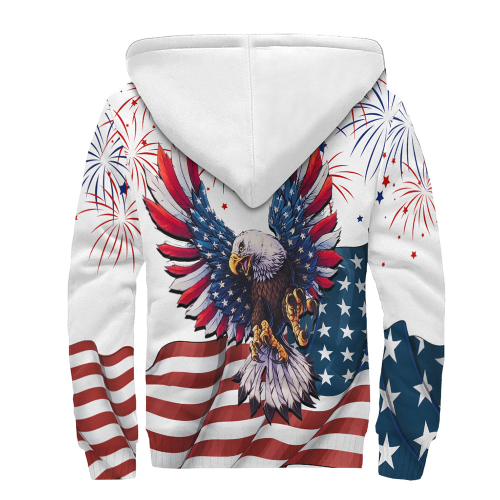 American Eagle Independence Sherpa Hoodie RLT12 - Wonder Print Shop
