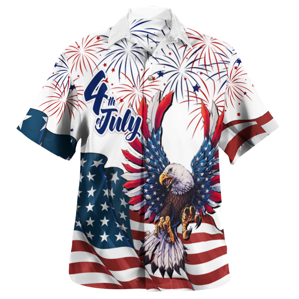 American Eagle Independence Hawaiian Shirt RLT12 - Wonder Print Shop
