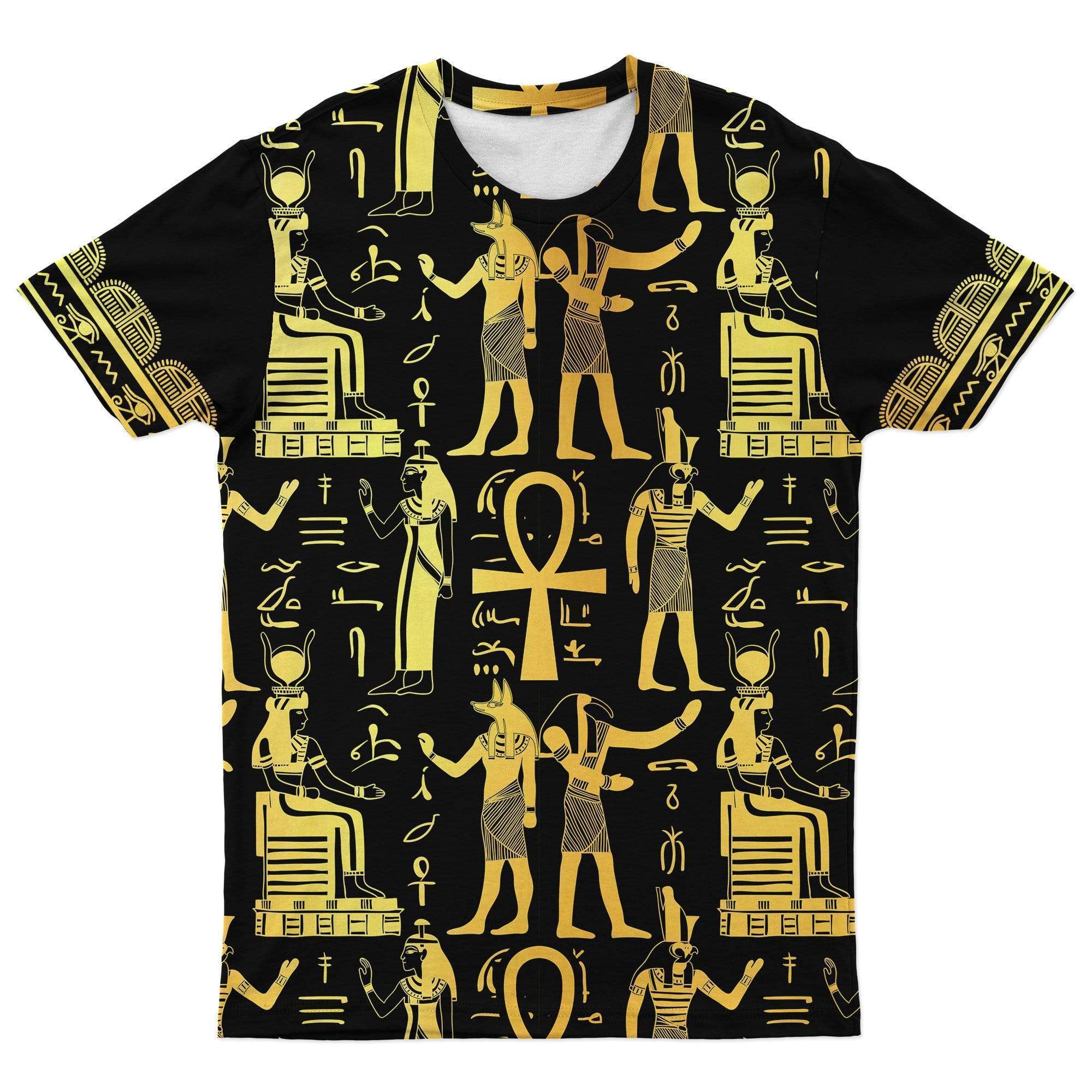 egyptian-god-pattern-african-t-shirt