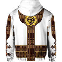 Eritrea Hoodie Fancy Tibeb Vibes White LT8 - Wonder Print Shop