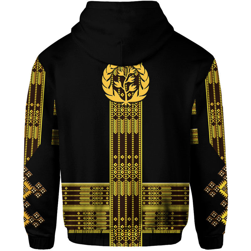Eritrea Hoodie Fancy Tibeb Vibes NO.1 Ver Black LT8 - Wonder Print Shop