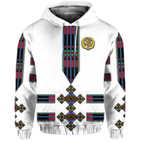 Eritrea Hoodie Fancy Tibeb Vibes NO.1 Ver Flag Style LT8 - Wonder Print Shop