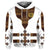 Custom Eritrea Hoodie Fancy Tibeb Vibes White LT8 - Wonder Print Shop