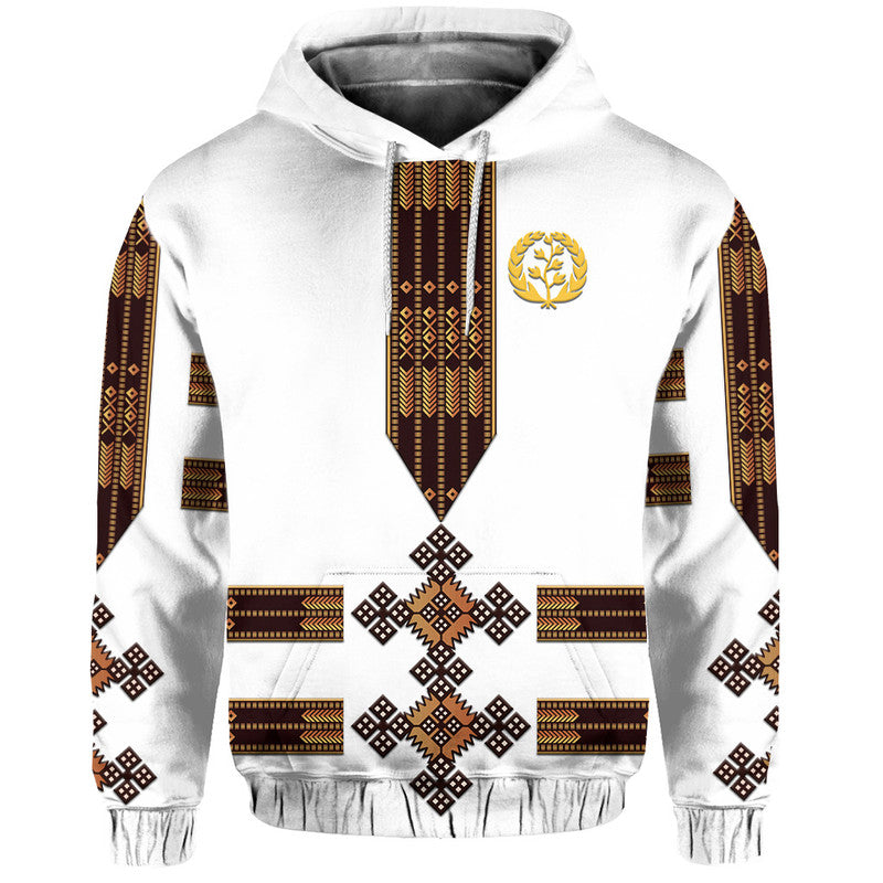 Eritrea Hoodie Fancy Tibeb Vibes NO.1 Ver White LT8 - Wonder Print Shop
