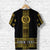 Custom Eritrea T Shirt Fancy Simple Tibeb Style Black LT8 - Wonder Print Shop