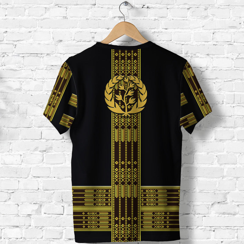 Eritrea T Shirt Fancy Tibeb Vibes NO.1 Ver Black LT8 - Wonder Print Shop