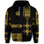 Custom Eritrea Hoodie Fancy Simple Tibeb Style Black LT8 - Wonder Print Shop