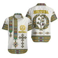 Eritrea Matching Hawaiian Shirt And Dress Flag Of Eritrean Tibeb Style LT9 - Wonder Print Shop