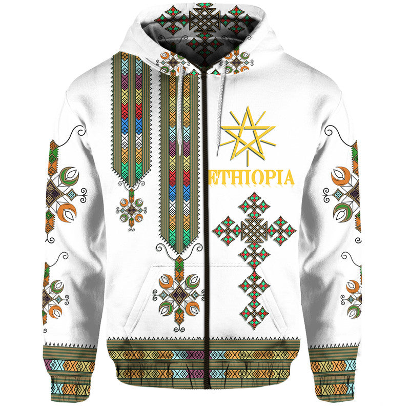 Custom Ethiopia Hoodie Ethiopian Tibeb Basic Style - Wonder Print Shop