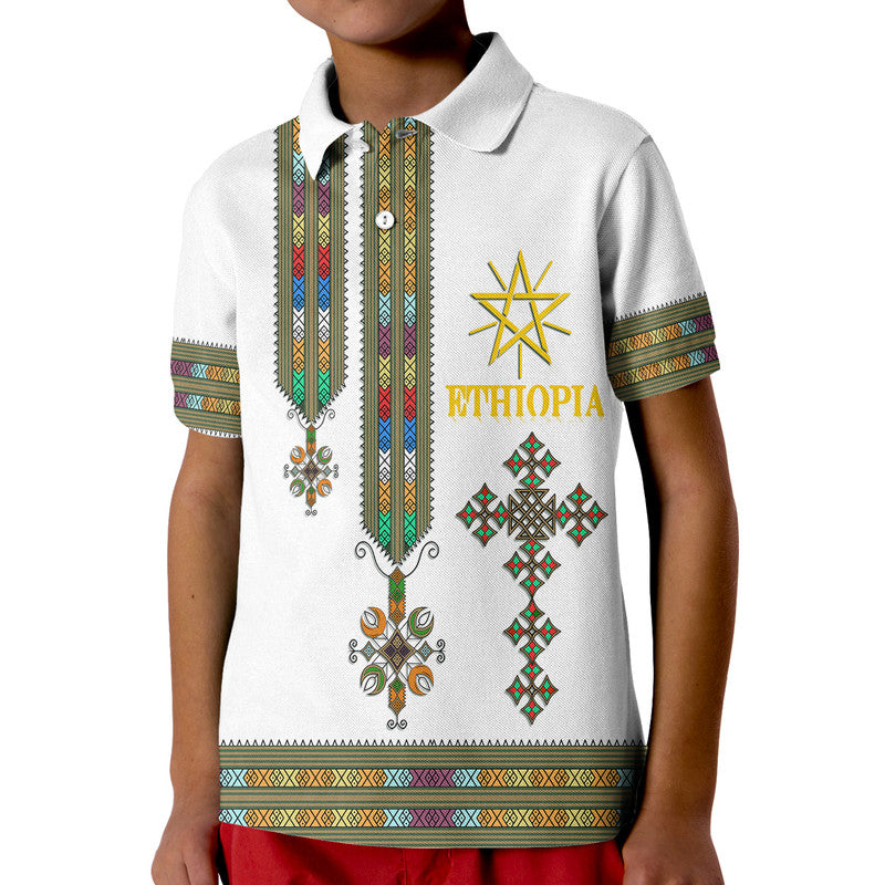 Custom Ethiopia Polo Shirt Ethiopian Tibeb Basic Style - Wonder Print Shop
