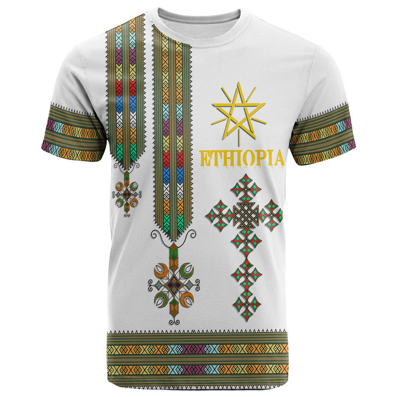 Ethiopia T Shirt Ethiopian Tibeb Basic Style - Wonder Print Shop