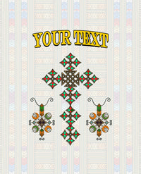 (Custom Personalised) Ethiopia Bomber Jacket Ethiopian Tibeb Pattern Style LT9 - Wonder Print Shop