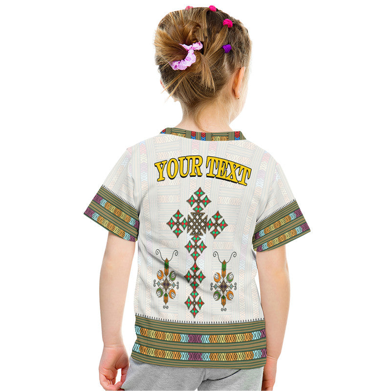 Custom Ethiopia T Shirt Ethiopian Tibeb Pattern Style - Wonder Print Shop