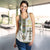 Ethiopia Women Racerback Tank Ethiopian Tibeb Pattern Style - Wonder Print Shop