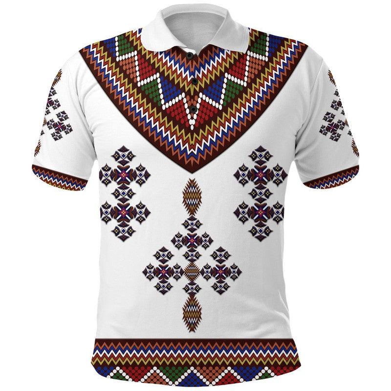Custom Ethiopia Polo Shirt Ethiopian Tibeb Proud Version LT8 - Wonder Print Shop