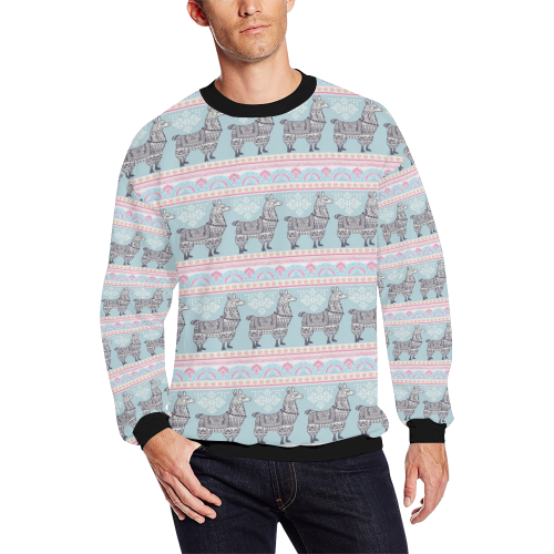 argentina-sweatshirts-llama-crewneck-sweatshirts