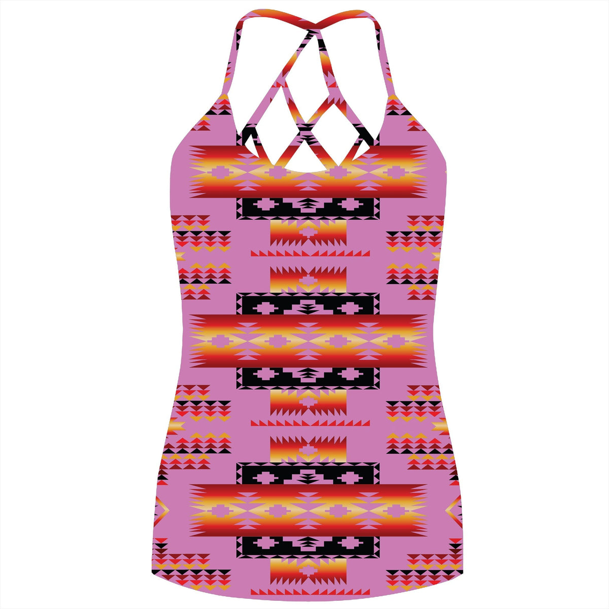 pink-native-american-tribes-pattern-criss-cross