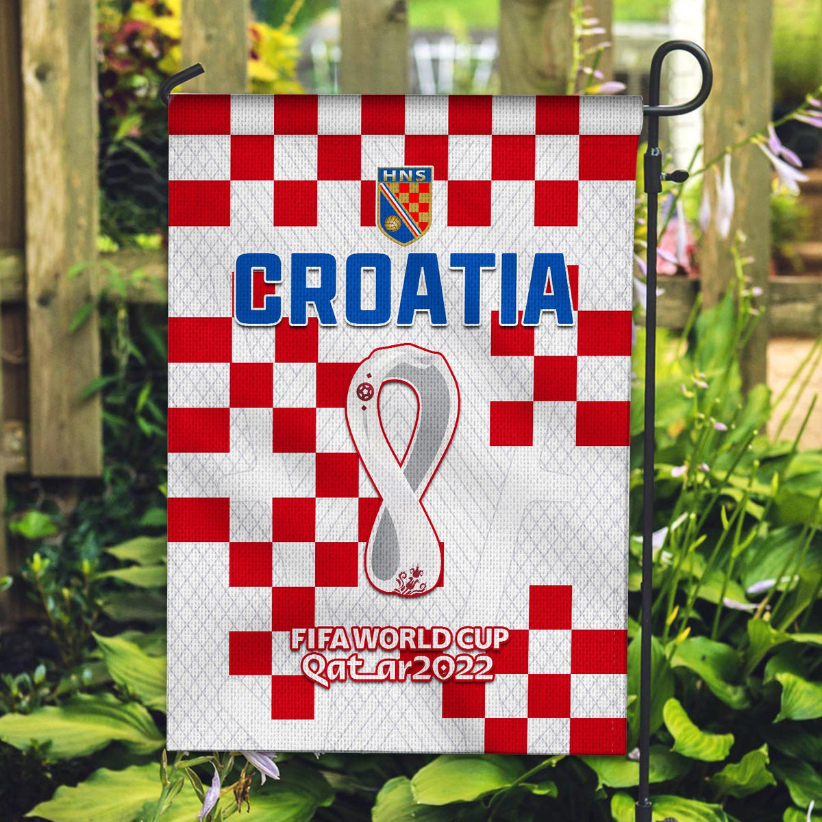 Croatia Football Flag Vatreni Hrvatska Champions 2022 World Cup LT13 - Wonder Print Shop