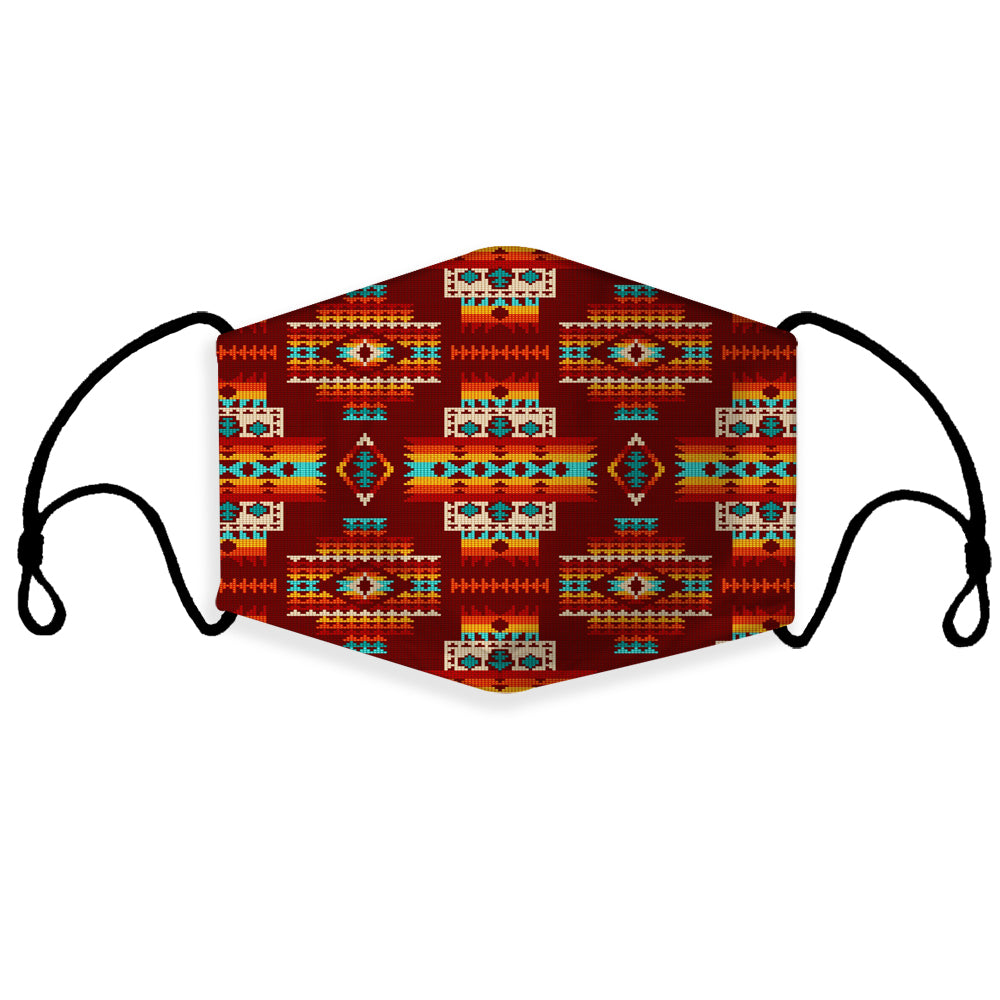 red-pattern-native-american-3d-mask-with-1-filter