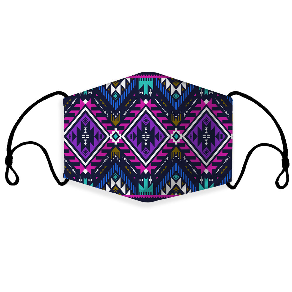 native-american-purple-tribe-pattern-3d-mask-with-1-filter