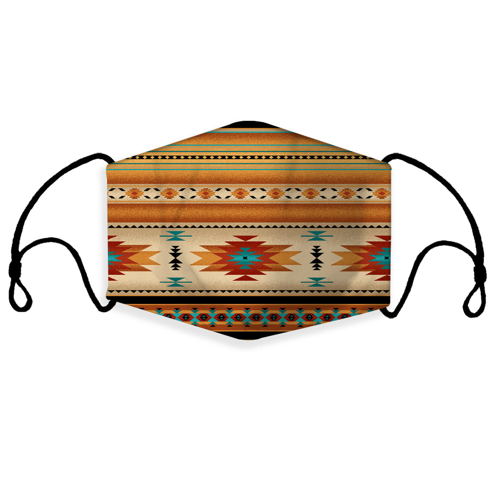 yellow-native-american-pattern-3d-mask-with-1-filter