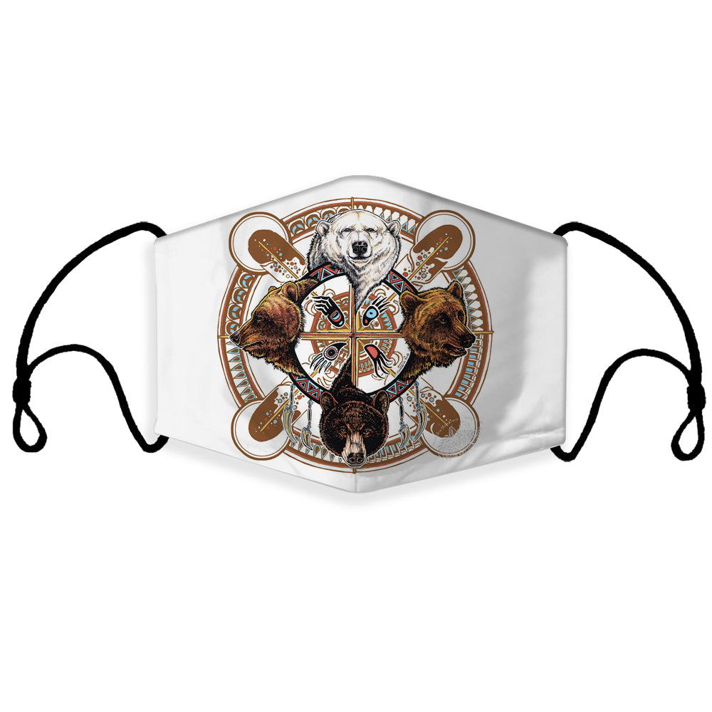 native-american-4-bears-3d-mask-with-1-filter