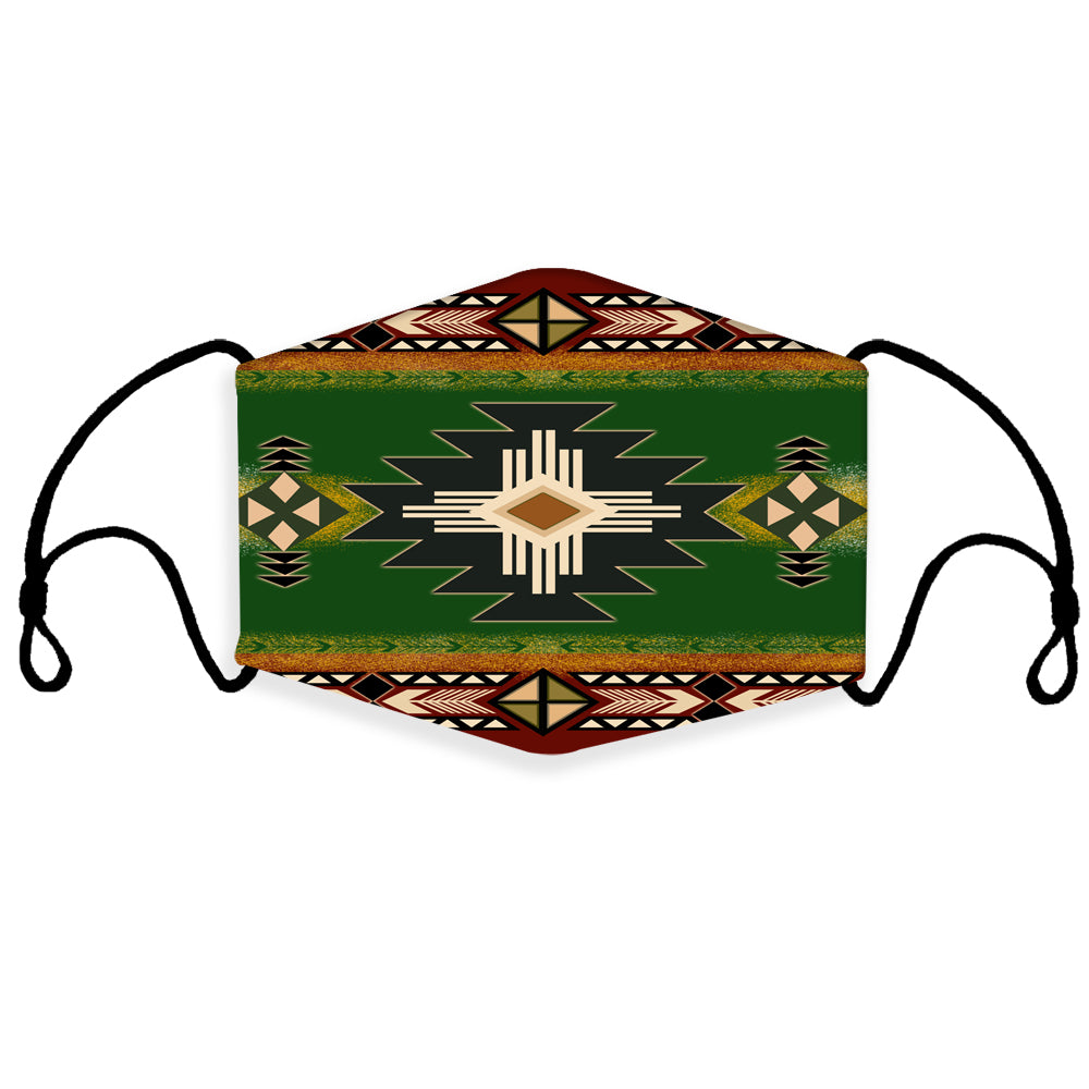native-american-southwest-green-symbol-3d-mask-with-1-filter