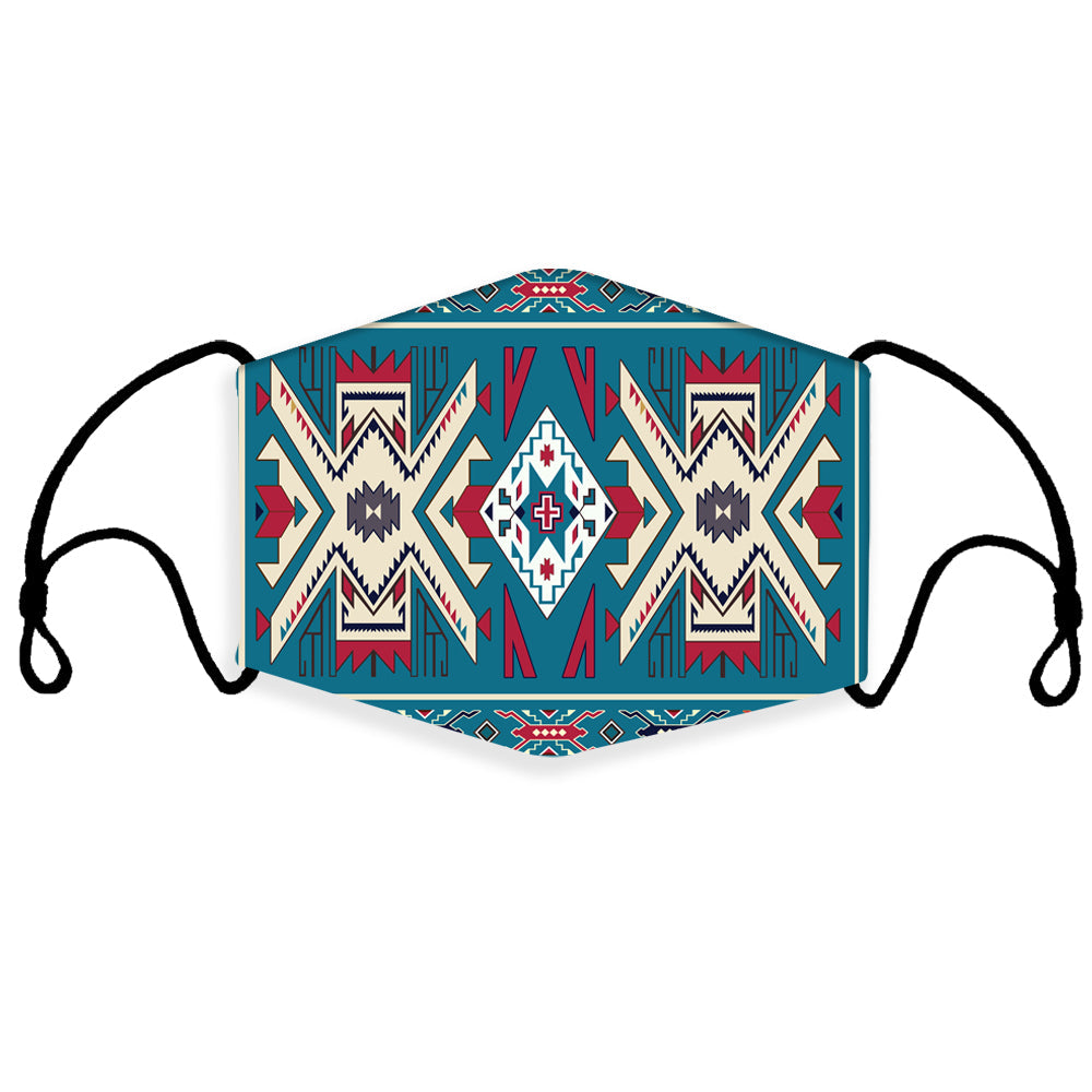 native-american-blue-pink-pattern-3d-mask-with-1-filter