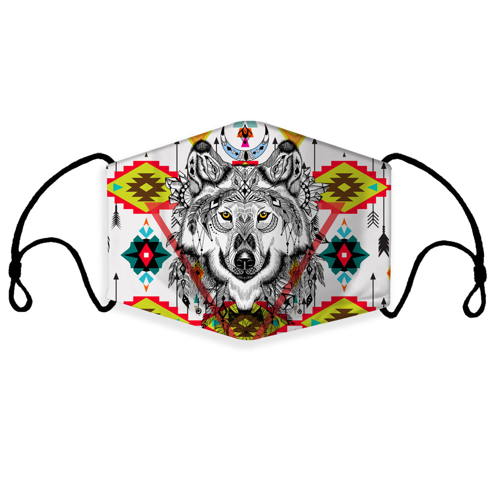 native-american-wolf-arrow-pattern-3d-mask-with-1-filter