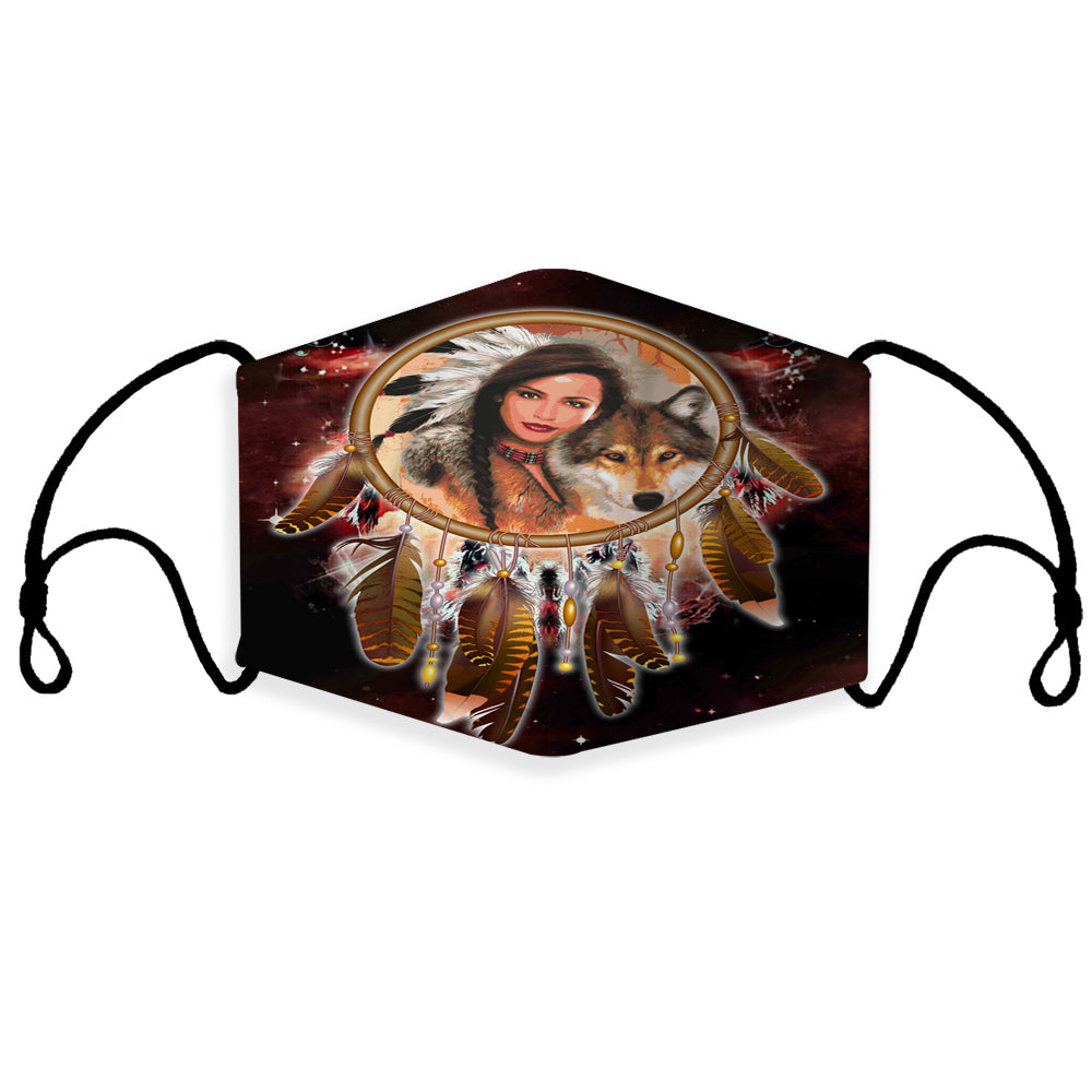 native-american-girl-dream-catcher-red-galaxy-3d-mask-with-1-filter