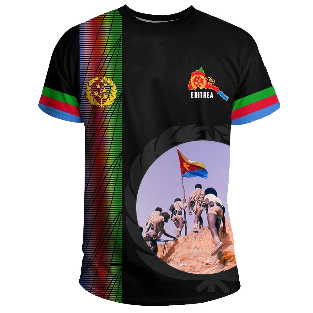 (EPLF) Eritrea T Shirt Eritrea United LT13 - Wonder Print Shop