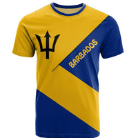 Barbados T Shirt Barbados Flag Style - Wonder Print Shop