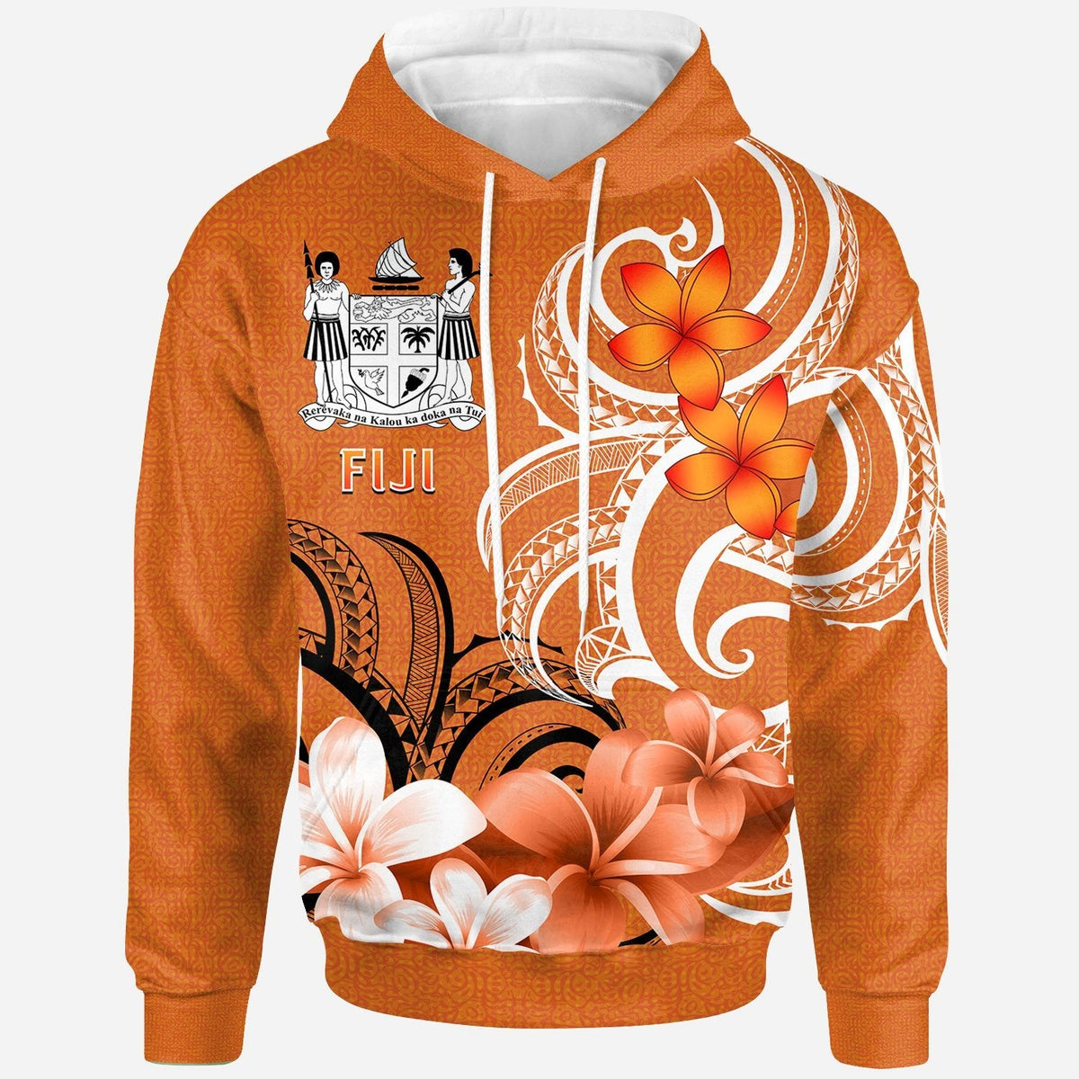 Fiji Hoodie Fijian Spirit - Wonder Print Shop
