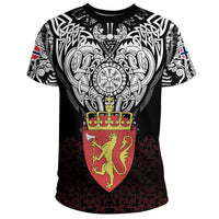 Viking T Shirt Norway Viking Symbol RLT12 - Wonder Print Shop
