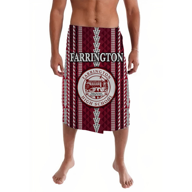 Hawaii Farrington High School Lavalava Simple Style LT8 - Wonder Print Shop