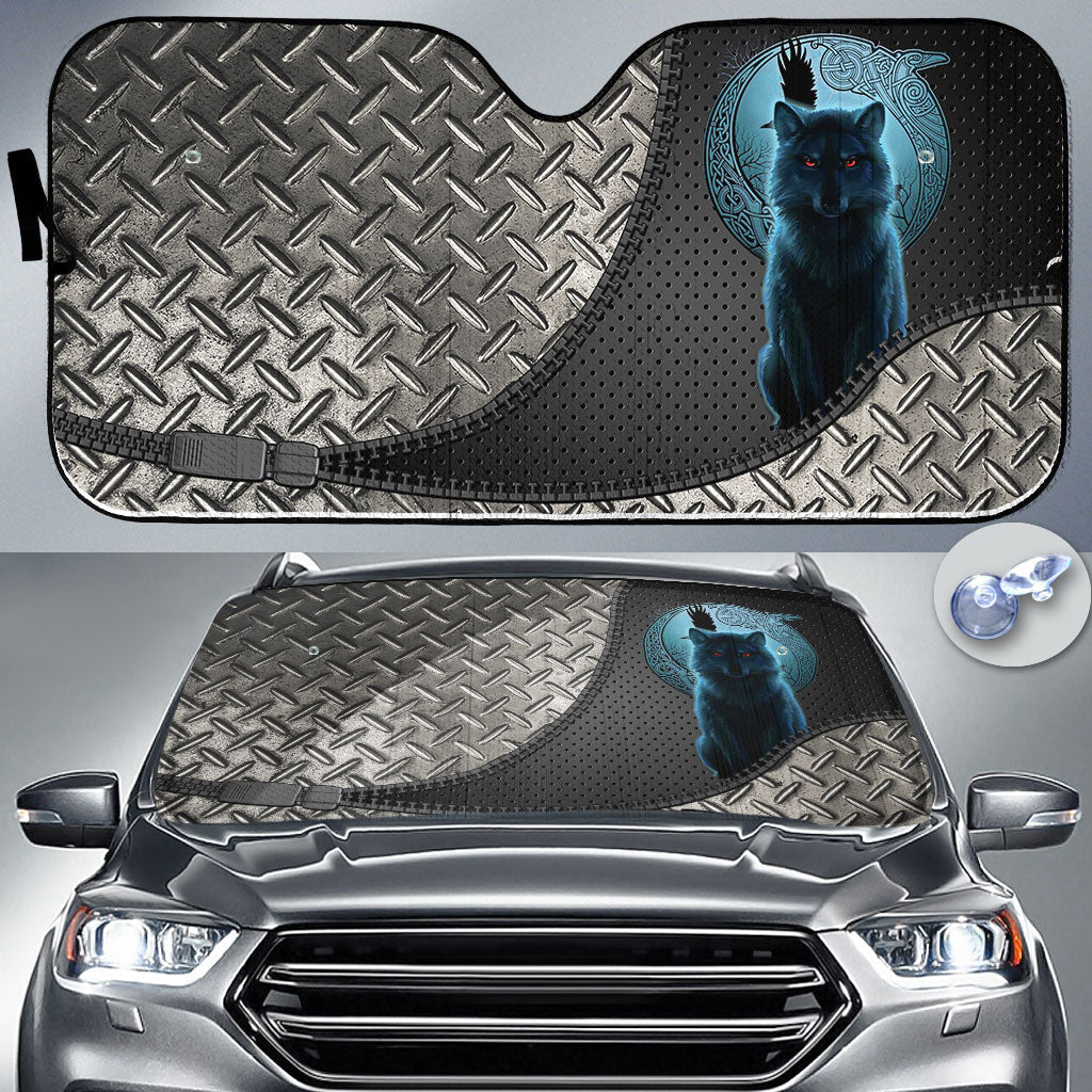 viking-auto-sun-shades-fenrir-wolf-and-moon-auto-sun-shades